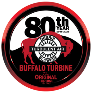 Buffalo Turbine 80th Anniversary Logo