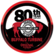 Buffalo Turbine 80th Anniversary Logo